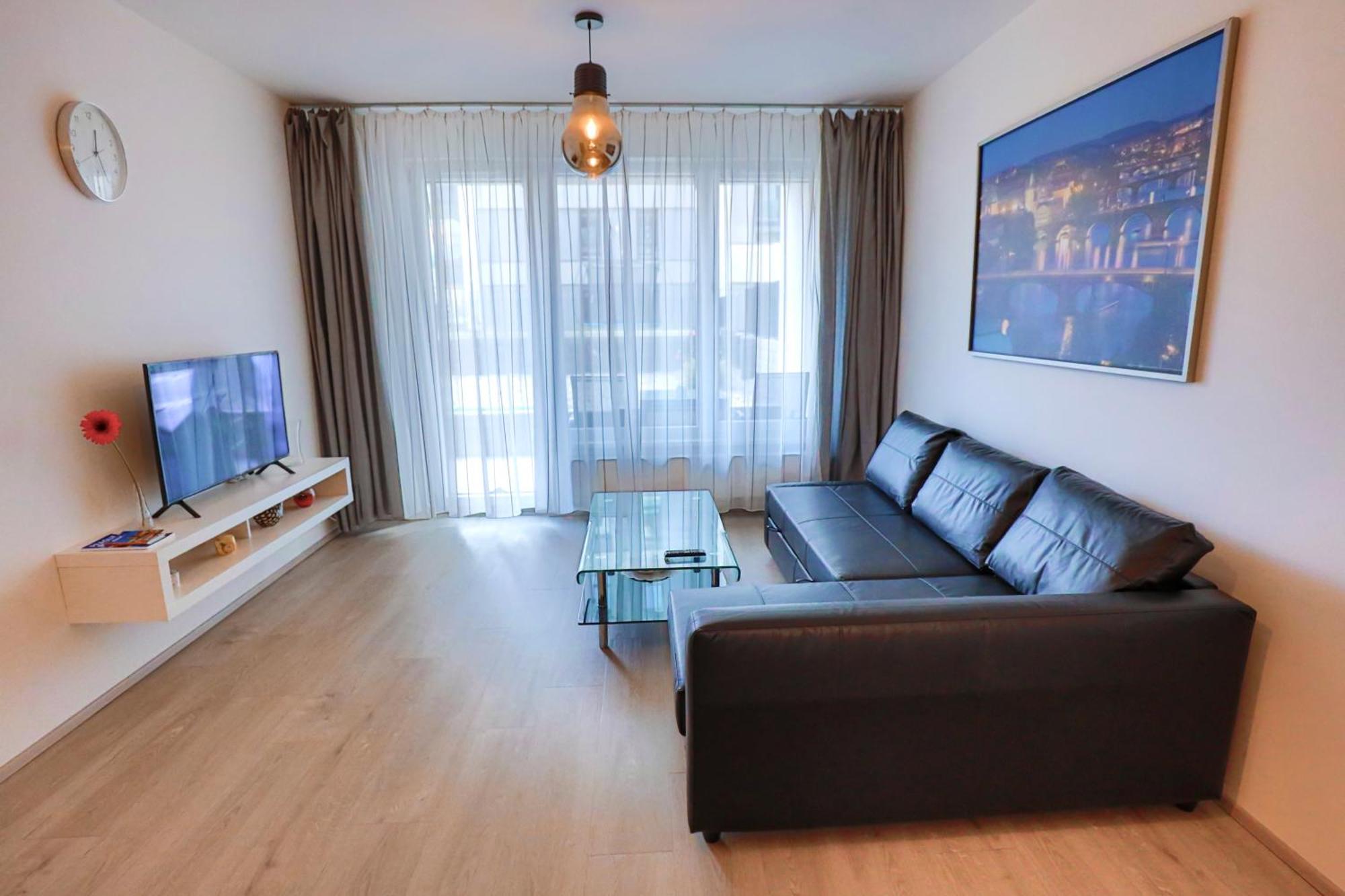 Modern Apartment • Garden • Near The City Center Prag Exteriör bild